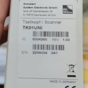 BK Mikro TK91UNI 刀检电机