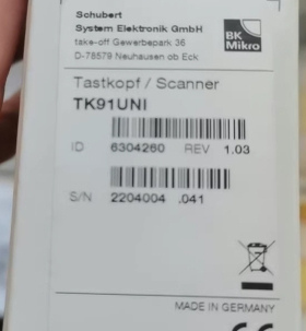 BK Mikro TK91UNI 刀检电机