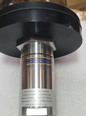 PRESSURE TECH LF540-01-S-600A-U-02N-N-SV-018 高压调节阀