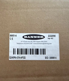 美国BANNER邦纳雷达传感器 Q240RA-CN-AF2Q