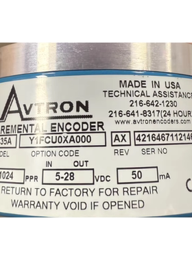 美国AVTRON埃福创编码器 HS35A Y1FCU0XA000