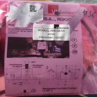 VS Sensorik主轴编码器 RGM2G-AM0-M3W