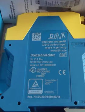 DINA 电机速度监控模块 DN3PD1