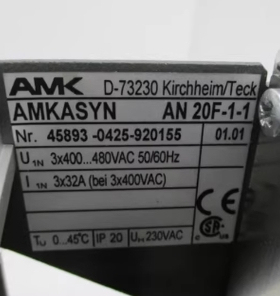 AMK AN20F-1-1 电源 45893 400-480VAC 32A NSMP