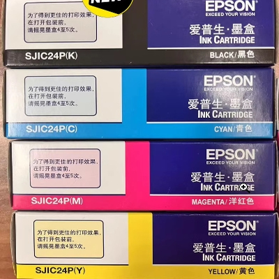 爱普生TM-C3520 彩色打印机墨水 SJIC24P