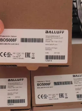 BOS 26K-PA-1HC-S4-C（BOS0089）BALLUFF巴鲁夫光电传感器