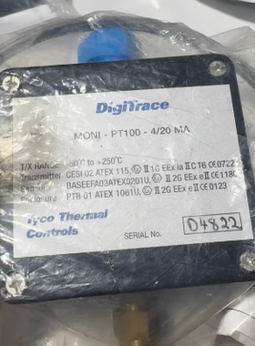 DigiTrace温度传感器 MONI-PT100-4/20 MA
