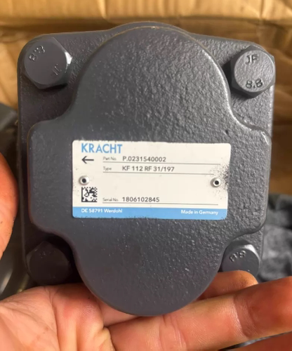 KRACHT/齿轮泵/KF112RF31/197 型号P.0231540002