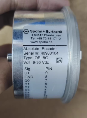 德国Spohn+Burkhardt绝对值编码器  OEL8G