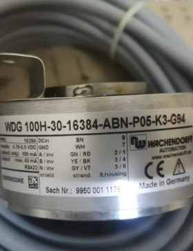 WDG100H-30-16384-ABN-PO5-K3-G94 蒂森DAF380主机编码器