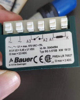Bauer SG3.575B ID-NR:30404584整流器SG3.575A镇流器