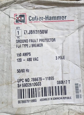 伊顿卡特拉汉莫 ELJBN3150W 150AMPS