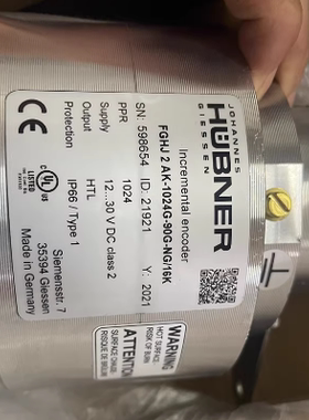 FGHJ2AK-1024G-90G-NG/16K  霍伯纳编码器 hubner编码器