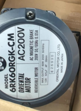 日本东方电机 6RK60RGK-CM