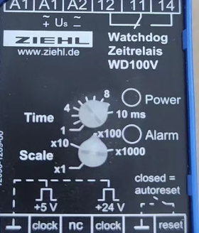 ZIEHL 继电器 WD100V Z224319