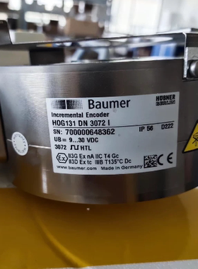 Baumer HUBNER 编码器 HOG 131 DN 3072I