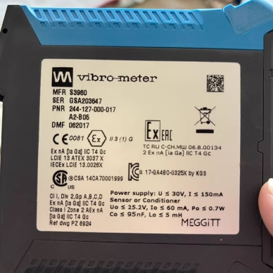 MEGGITT威格特Vibro-Meter振动传感器  S3960