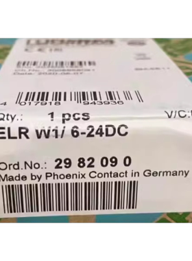 2982090 菲尼克斯换向负载继电器  ELR W1/ 6-24DC