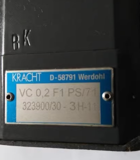 德国克拉克KRACHT流量计 D-58791 Werdohl V0,2 F1 PS/71