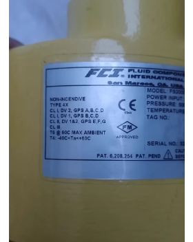 美国埃希尔FCI 开关  FS2000-A1G3B5