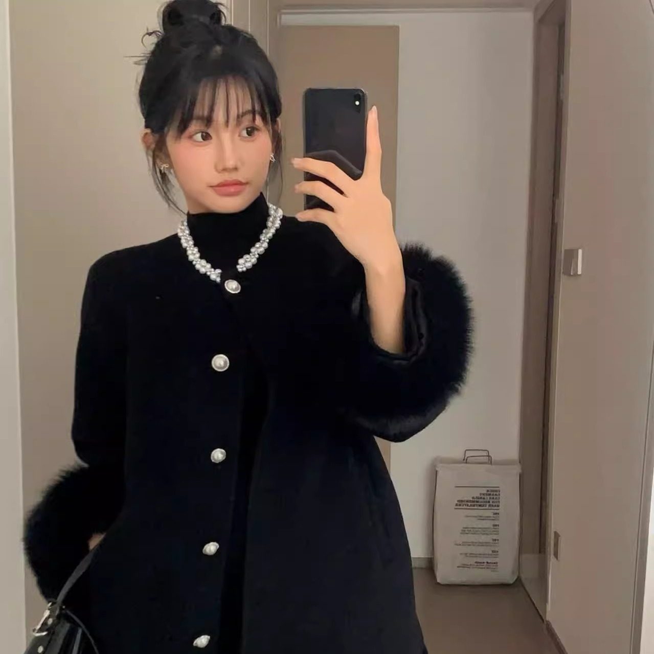 海宁皮草女2025新款真狐狸毛外套时尚百搭宽松显瘦名媛风