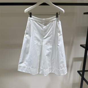 Marisfrolg玛丝菲尔正品夏女装百搭显瘦宽松休闲阔腿中裤专柜1980