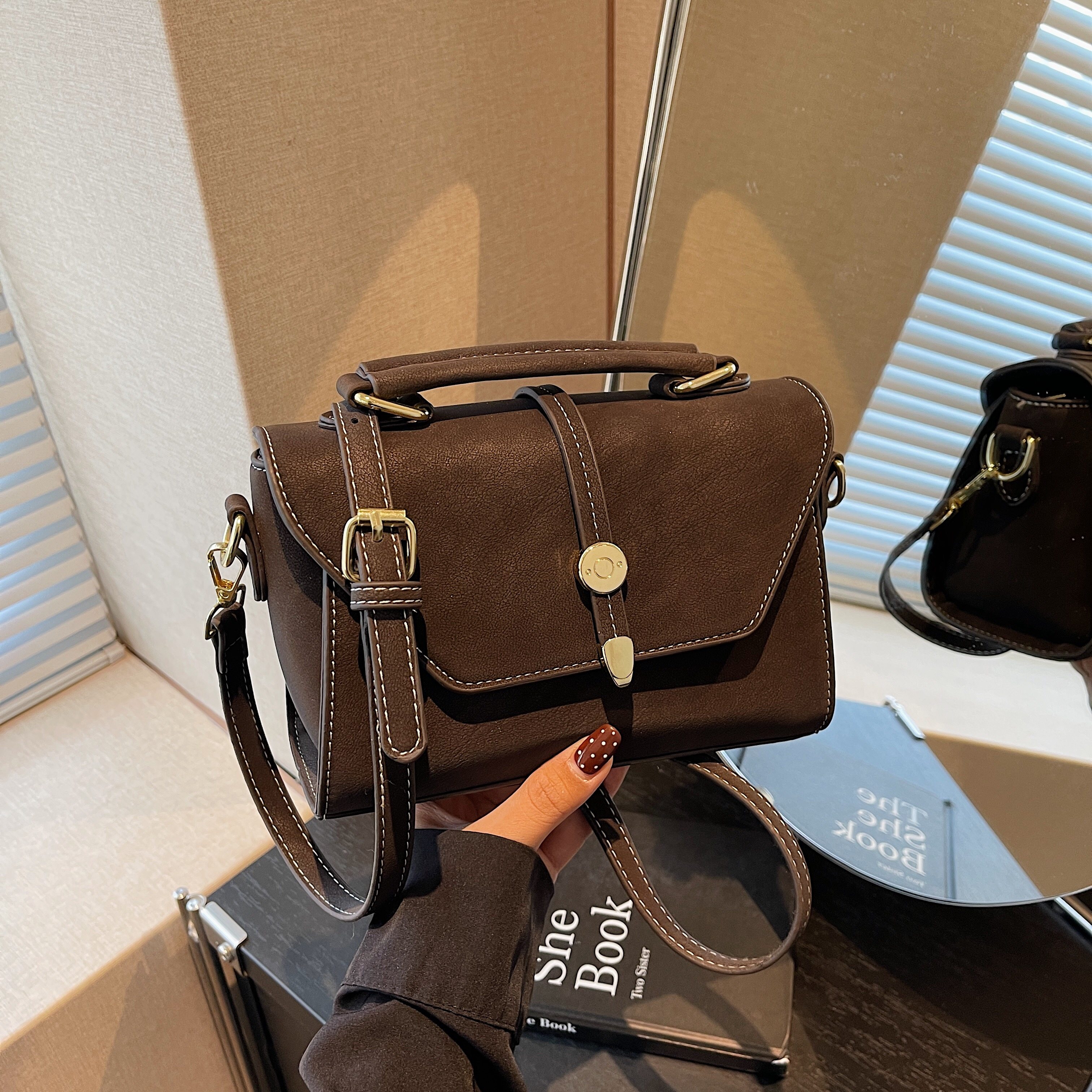 包包女2026新款高级感时尚小众复古百搭单肩斜挎包爆款迷你小方包,箱包皮具/热销女包/男包,小方包,淘宝优惠券,粉丝福利购,淘宝优惠卷