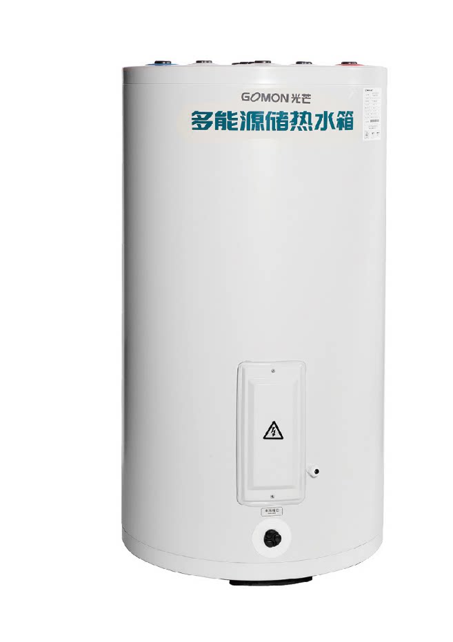 光芒侧出储热水箱 300l Φ650×1552 搪瓷单盘四川成都地暖贮水箱
