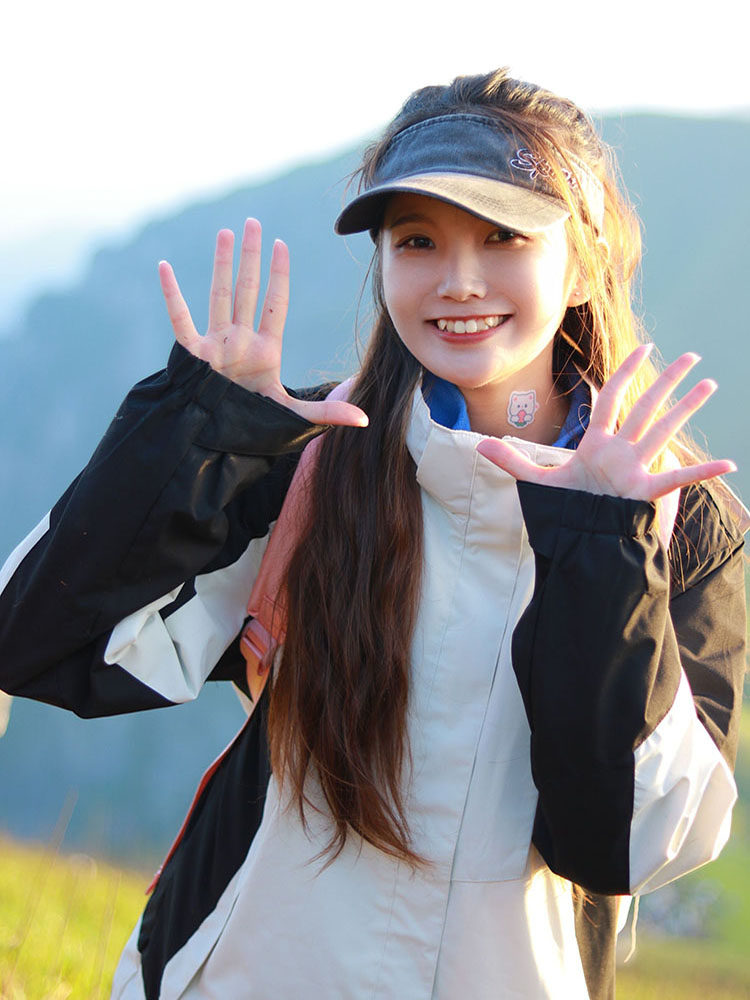 冲锋衣男女秋冬可拆卸三合一加绒外套西藏潮牌爬山防风防水登山服