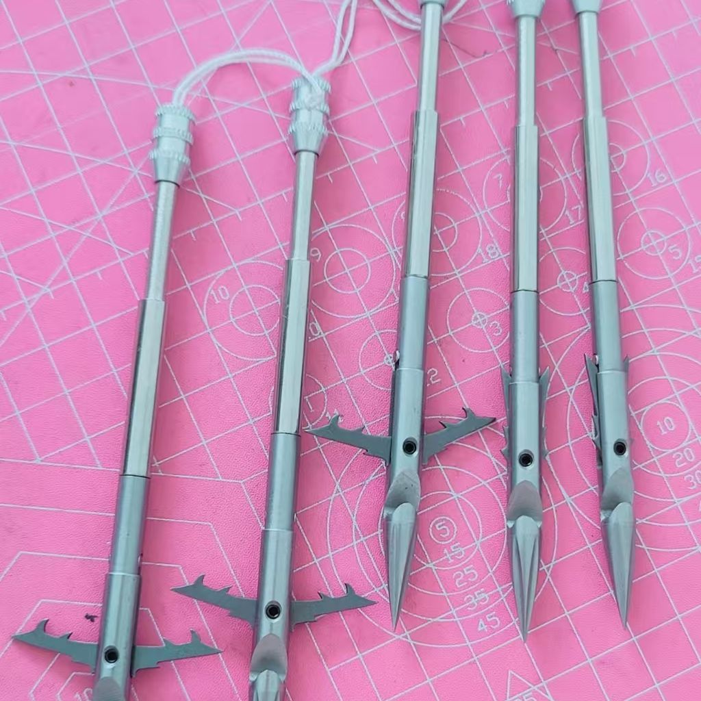 超猛打鱼弹弓鱼镖-440五刃26克深水射鱼镖