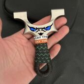 正品 恶魔钛合金龙齿快压卡扣成人户外实战玩具高精准度不锈钢竞技