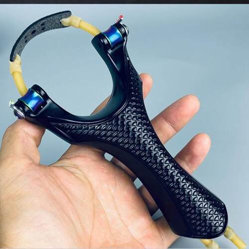 天罡顶卡滑轮速射弹弓成年人户外射击实战竞技专用大威力高精准度
