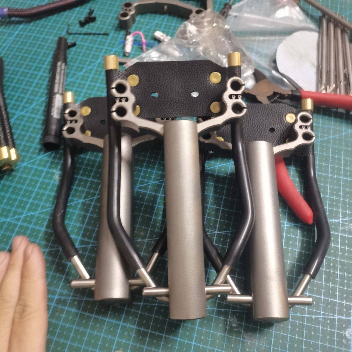 网红四卡钛合金四卡腕托弓有做倒角有抛丸可调腕托高度没精抛,玩具/童车/益智/积木/模型,弹弓/飞镖/射击/射箭类,淘宝优惠券,粉丝福利购,淘宝优惠卷