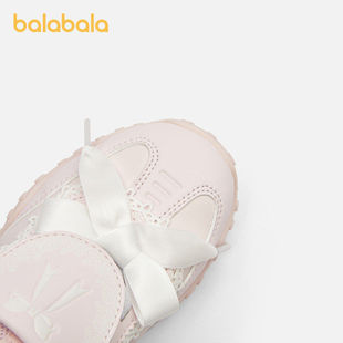 【balaOne】巴拉巴拉童鞋儿童慢跑鞋女童2026新春秋芭蕾舞运动鞋