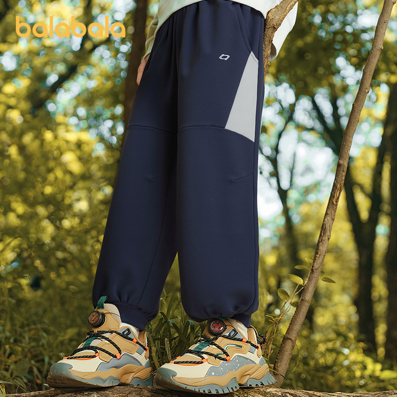 巴拉巴拉balaone长裤女童伞兵裤