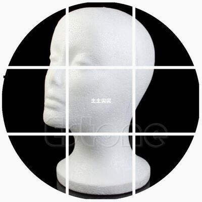 female styrofoam mannequin manikin head model foam wig hai