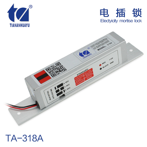 TA-318A 门禁两芯专用超低温电插锁 两芯延时电插锁 电子门禁电锁