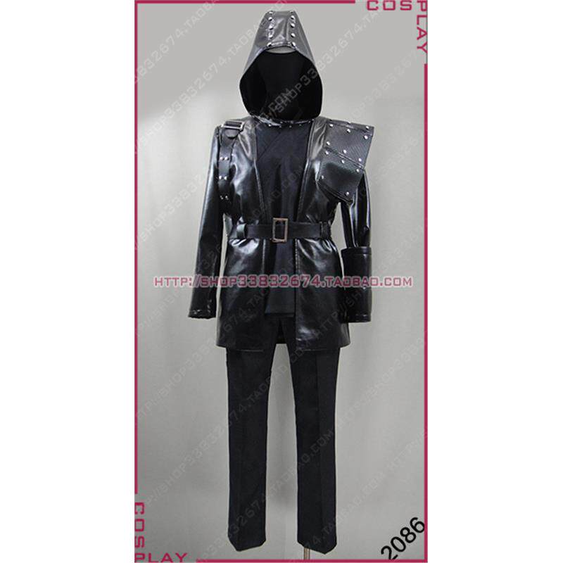 2086 cosplay服装 绿箭侠系列 刺客联盟反派 黑箭梅林