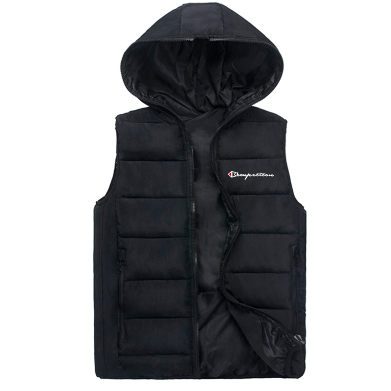 花语澜羽绒棉马甲秋冬季加厚背心