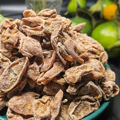 无核咸甘黄皮干呵护喉咙