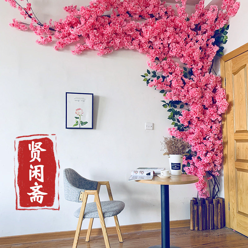 仿真樱花树室内客厅吊顶装饰大型婚庆塑料假花网红桃花商场落地在类目 鲜花速递/花卉仿真/绿植园艺, 仿真花/绿植/蔬果成品（新）, 仿真花中 - 来自Buy2taobao.com提供专业的淘宝代购服务