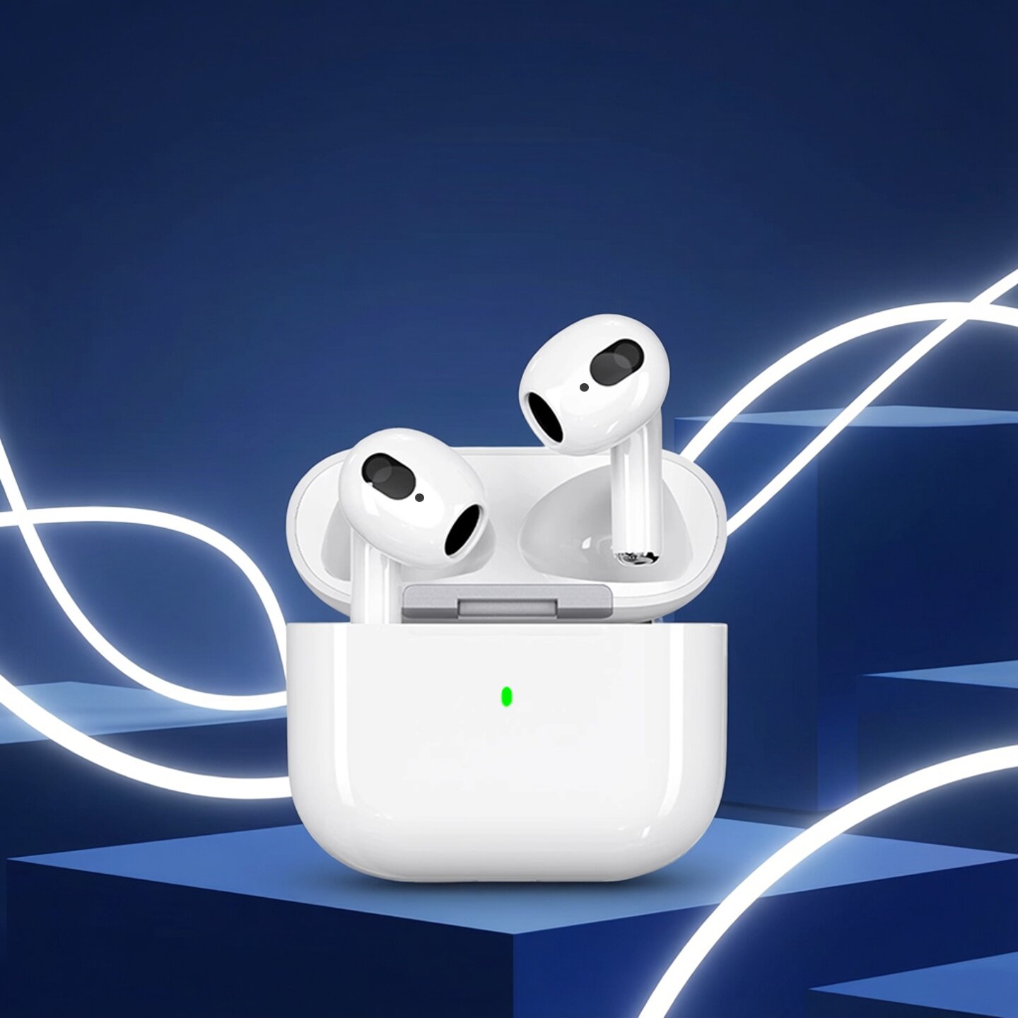 华强北4代蓝牙5.4半入耳降噪舒适佩戴喇叭大单元原装正品