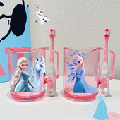 儿童公主牙杯漱口杯女孩高颜值幼儿园家用防摔洗漱杯子牙缸防发霉