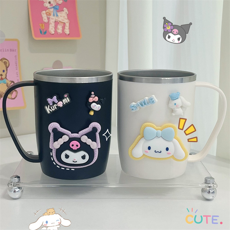 可爱卡通高颜值喝水杯