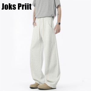 Joks Priit春夏195高个子加长120CM弯刀卫裤男直筒裤运动裤特长裤