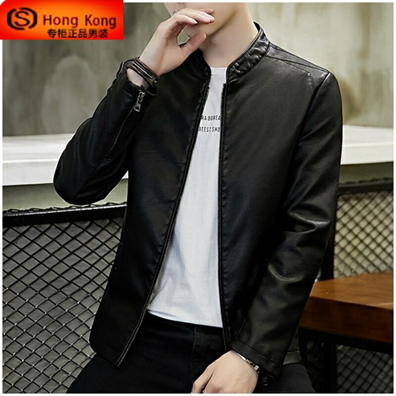 真皮皮衣男春秋季2025新款潮流机高级感车绵羊皮夹克高端男士外套