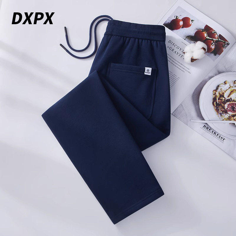 DXPX品牌专柜高品质500G春秋款精梳棉男休闲运动裤松紧腰长裤子