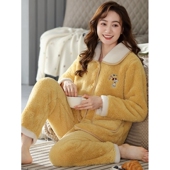 见面「Daily Gtra」冬季 珊瑚绒法兰绒秋冬款 久违 女士2024年新款