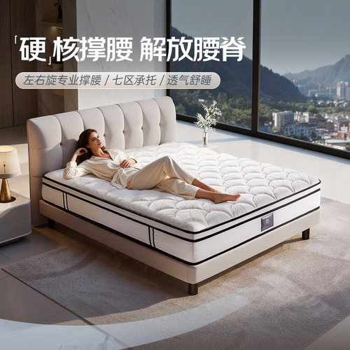 Serta/舒达 致眠护脊撑腰弹簧床垫家用卧室床垫