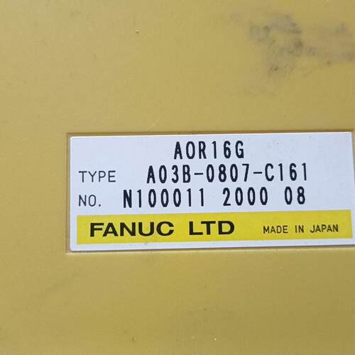 议价A03B-0807-C161 AOR16G FANUC 工控IO模块维修